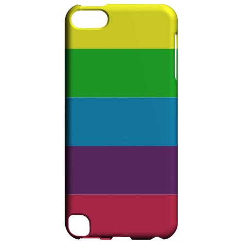 Geeks Designer Line (GDL) Slim Hard Case for Apple iPod Touch 5 - Rainbow Candy Stripes Geeks Designer Line (GDL) Slim Hard Case for Apple iPod Touch 5 - Rainbow Candy Stripes