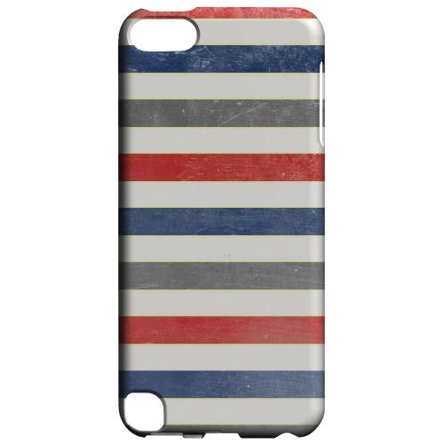 Geeks Designer Line (GDL) Slim Hard Case for Apple iPod Touch 5 - Stripey Blue/ Red Geeks Designer Line (GDL) Slim Hard Case for Apple iPod Touch 5 - Stripey Blue/ Red