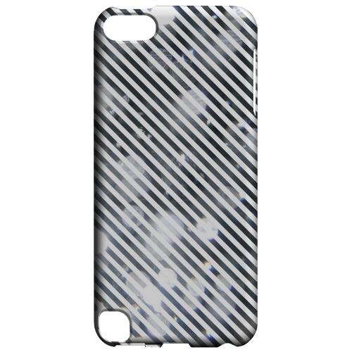 Geeks Designer Line (GDL) Slim Hard Case for Apple iPod Touch 5 - Thin Shimmer Diagonal