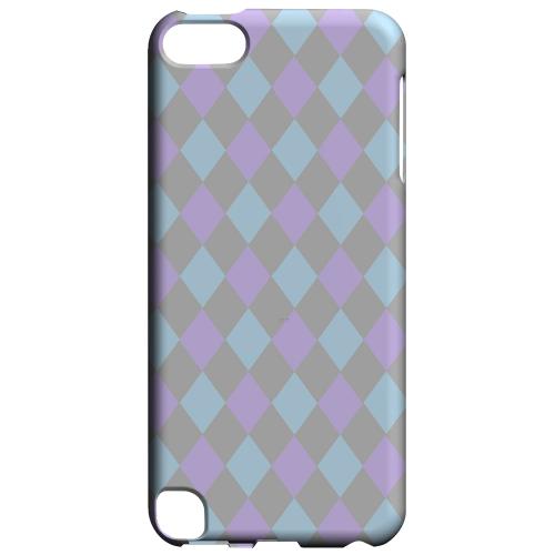 Geeks Designer Line (GDL) Slim Hard Case for Apple iPod Touch 5 - Gray/ Blue/ Purple Argyle Geeks Designer Line (GDL) Slim Hard Case for Apple iPod Touch 5 - Gray/ Blue/ Purple Argyle