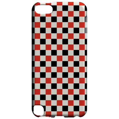 Geeks Designer Line (GDL) Slim Hard Case for Apple iPod Touch 5 - Red/ Black on Cream Geeks Designer Line (GDL) Slim Hard Case for Apple iPod Touch 5 - Red/ Black on Cream