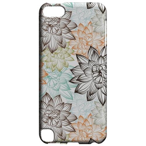 Geeks Designer Line (GDL) Slim Hard Case for Apple iPod Touch 5 - Floral Explosion