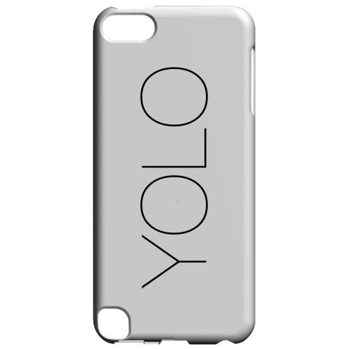 Geeks Designer Line (GDL) Slim Hard Case for Apple iPod Touch 5 - Thin YOLO
