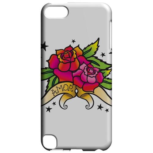 Geeks Designer Line (GDL) Slim Hard Case for Apple iPod Touch 5 - Amor Rose