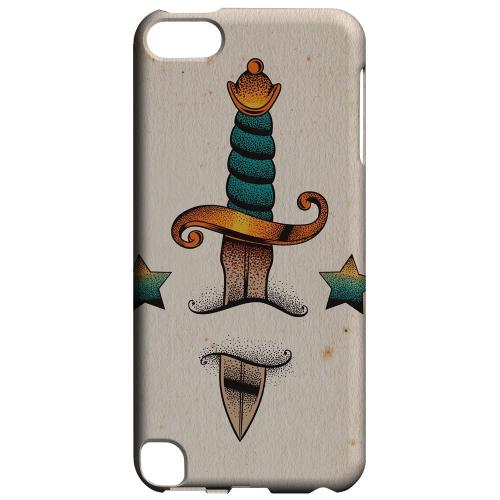 Geeks Designer Line (GDL) Slim Hard Case for Apple iPod Touch 5 - Dagger