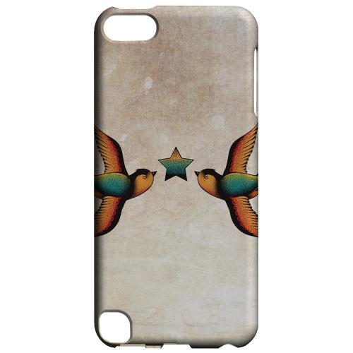 Geeks Designer Line (GDL) Slim Hard Case for Apple iPod Touch 5 - Dual Swallow Star Geeks Designer Line (GDL) Slim Hard Case for Apple iPod Touch 5 - Dual Swallow Star