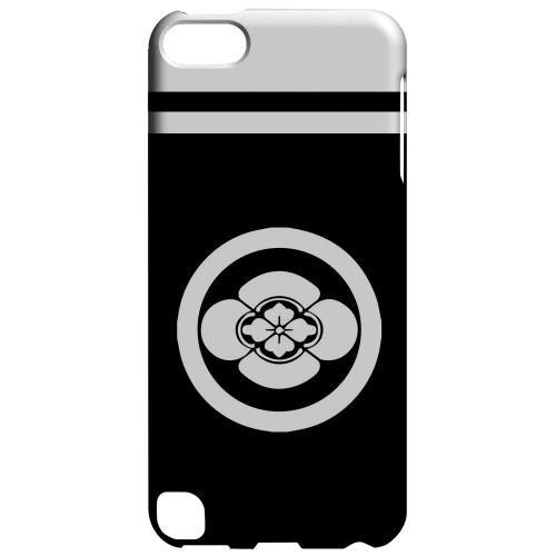 Geeks Designer Line (GDL) Slim Hard Case for Apple iPod Touch 5 - White Boke Kamon w/ Stripe Geeks Designer Line (GDL) Slim Hard Case for Apple iPod Touch 5 - White Boke Kamon w/ Stripe