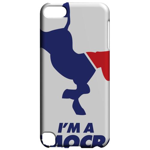 Geeks Designer Line (GDL) Slim Hard Case for Apple iPod Touch 5 - Red/Blue Kicking Donkey Geeks Designer Line (GDL) Slim Hard Case for Apple iPod Touch 5 - Red/Blue Kicking Donkey