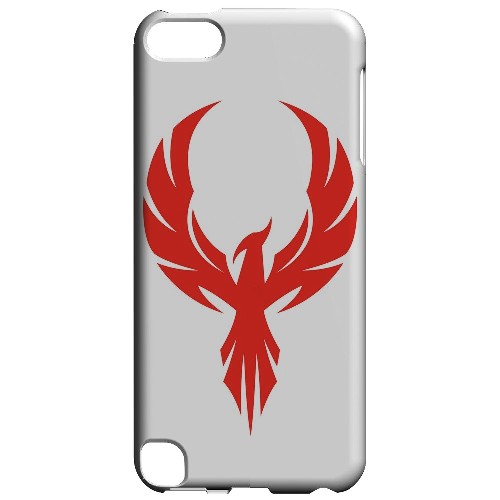 Geeks Designer Line (GDL) Slim Hard Case for Apple iPod Touch 5 - Phoenix Red on White Geeks Designer Line (GDL) Slim Hard Case for Apple iPod Touch 5 - Phoenix Red on White