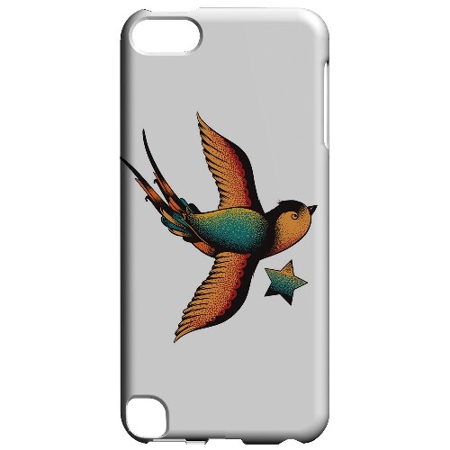 Geeks Designer Line (GDL) Slim Hard Case for Apple iPod Touch 5 - Swallow Star on White Geeks Designer Line (GDL) Slim Hard Case for Apple iPod Touch 5 - Swallow Star on White