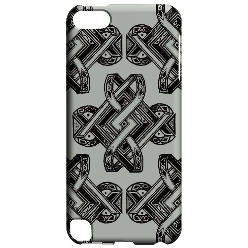 Geeks Designer Line (GDL) Slim Hard Case for Apple iPod Touch 5 - Tribal Art on Gray Geeks Designer Line (GDL) Slim Hard Case for Apple iPod Touch 5 - Tribal Art on Gray