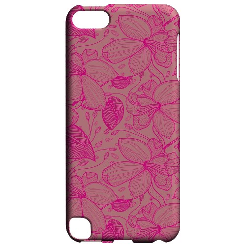 Geeks Designer Line (GDL) Slim Hard Case for Apple iPod Touch 5 - Pink on Pink Orchid Lines Geeks Designer Line (GDL) Slim Hard Case for Apple iPod Touch 5 - Pink on Pink Orchid Lines