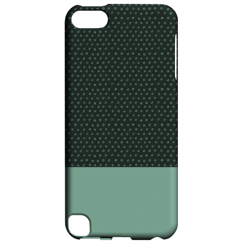 Geeks Designer Line (GDL) Slim Hard Case for Apple iPod Touch 5 - Little Circle Dots Grayed Jade Geeks Designer Line (GDL) Slim Hard Case for Apple iPod Touch 5 - Little Circle Dots Grayed Jade