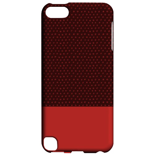 Geeks Designer Line (GDL) Slim Hard Case for Apple iPod Touch 5 - Little Circle Dots Poppy Red Geeks Designer Line (GDL) Slim Hard Case for Apple iPod Touch 5 - Little Circle Dots Poppy Red