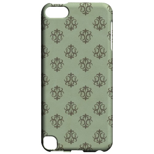 Geeks Designer Line (GDL) Slim Hard Case for Apple iPod Touch 5 - Ornamental Grayed Jade Geeks Designer Line (GDL) Slim Hard Case for Apple iPod Touch 5 - Ornamental Grayed Jade