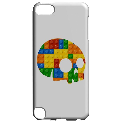 Geeks Designer Line (GDL) Slim Hard Case for Apple iPod Touch 5 - Blocks Side Skull Geeks Designer Line (GDL) Slim Hard Case for Apple iPod Touch 5 - Blocks Side Skull