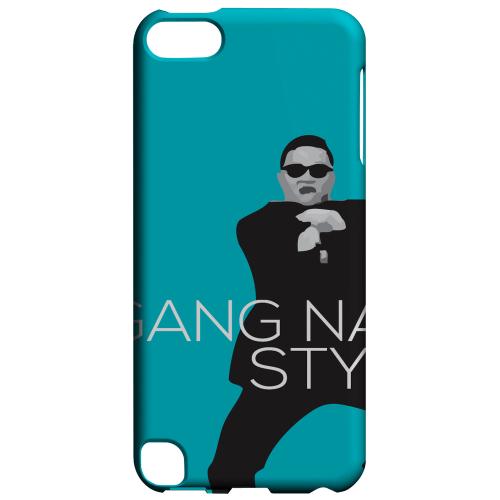 Geeks Designer Line (GDL) Slim Hard Case for Apple iPod Touch 5 - Teal Gangnam Style Geeks Designer Line (GDL) Slim Hard Case for Apple iPod Touch 5 - Teal Gangnam Style