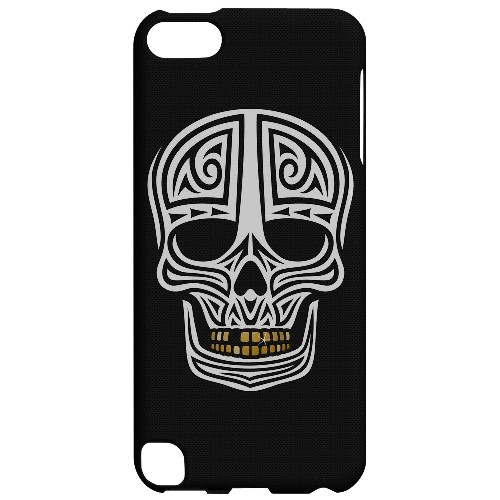 Geeks Designer Line (GDL) Slim Hard Case for Apple iPod Touch 5 - Rapero Muerto on Dark Mesh Dot