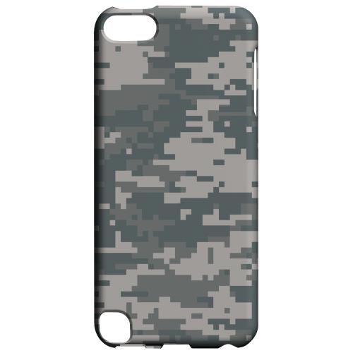 Geeks Designer Line (GDL) Slim Hard Case for Apple iPod Touch 5 - Gray Digital Camouflage