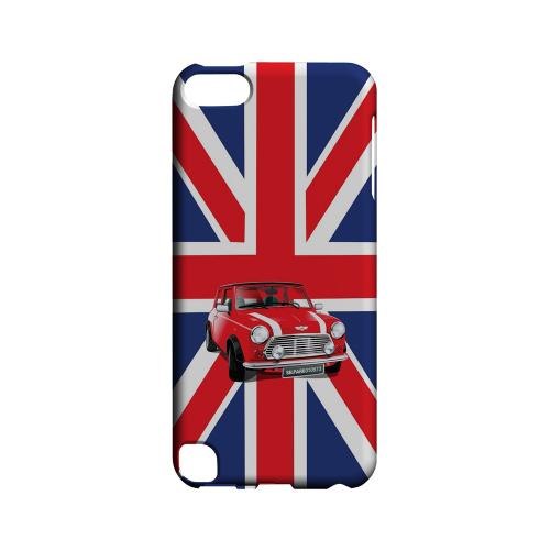 Solo Mini Cooper on Union Jack - Geeks Designer Line Auto Series Hard Case for Apple iPod Touch 5