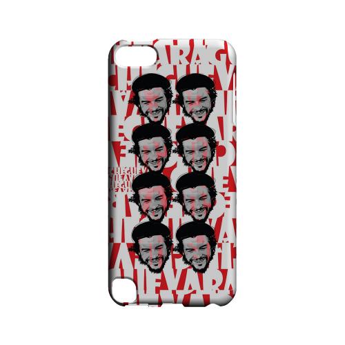 Che Guevara Happy Revolutionary Multi-Face on Red - Geeks Designer Line Revolutionary Series Hard Case for Apple iPod Touch 5