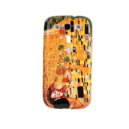 Geeks Designer Line (GDL) Samsung Galaxy S3 Gustav Klimt Matte Hard Back Cover - The Kiss