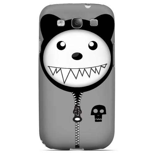 Grimmycat - Geeks Designer Line Hoodie Kitty Series Matte Case for Samsung Galaxy S3