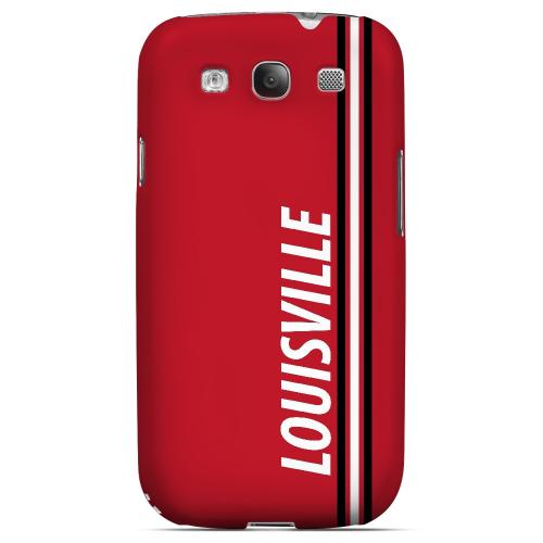 Louisville - Geeks Designer Line March Madness Series Matte Case for Samsung Galaxy S3