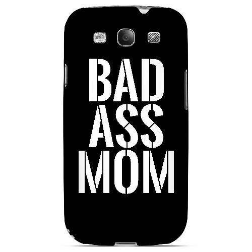 Bad Ass Mom - Geeks Designer Line Mom Series Matte Case for Samsung Galaxy S3