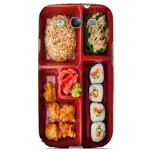Bento Box - Geeks Designer Line Humor Series Matte Case for Samsung Galaxy S3