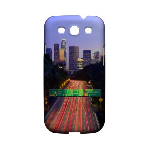 Los Angeles - Geeks Designer Line City Series Matte Case for Samsung Galaxy S3