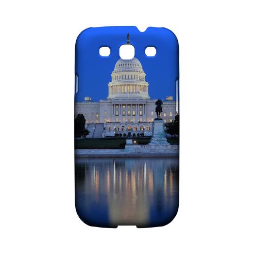 Washington D.C. - Geeks Designer Line City Series Matte Case for Samsung Galaxy S3