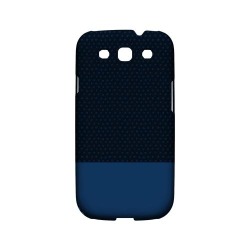 Little Circle Dots Monaco Blue - Geeks Designer Line Pantone Color Series Matte Case for Samsung Galaxy S3