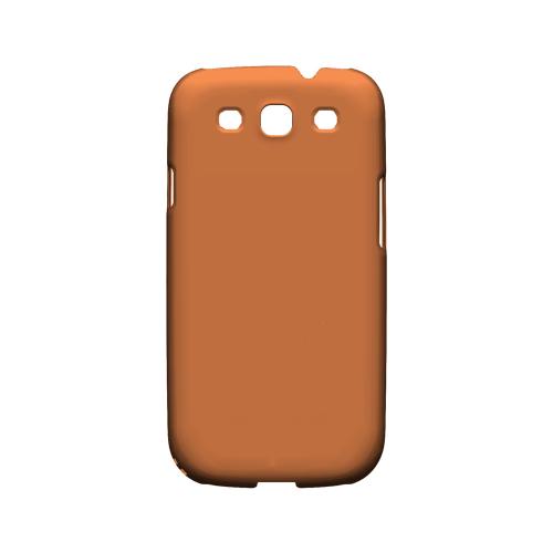 S13 Pantone Nectarine - Geeks Designer Line Pantone Color Series Matte Case for Samsung Galaxy S3