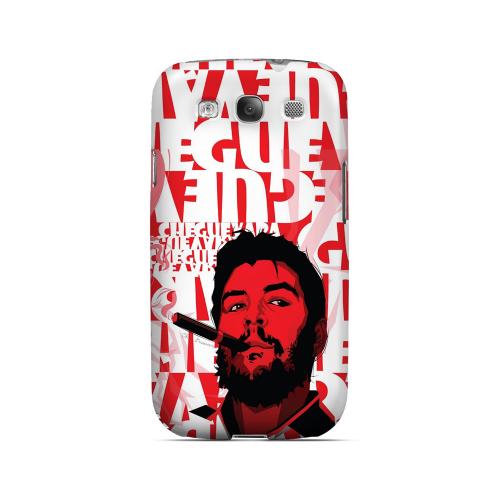 Che Guevara Smoke Red - Geeks Designer Line Revolutionary Series Matte Case for Samsung Galaxy S3