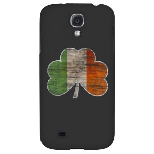 Irish Clover Flag - Geeks Designer Line Holiday Series Hard Back Case for Samsung Galaxy S4 Irish Clover Flag - Geeks Designer Line Holiday Series Hard Back Case for Samsung Galaxy S4