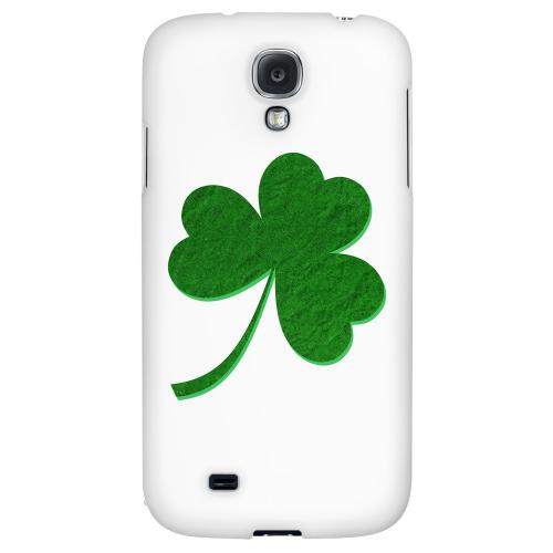 Simple Clover - Geeks Designer Line Holiday Series Hard Back Case for Samsung Galaxy S4