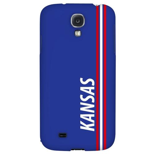 Kansas - Geeks Designer Line March Madness 2012 Series Hard Back Case for Samsung Galaxy S4