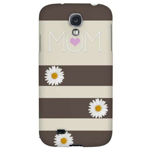 Mom Daisy - Geeks Designer Line Mom Series Hard Back Case for Samsung Galaxy S4