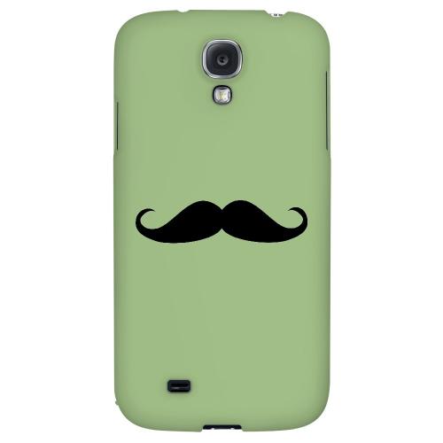 Mustache Greenish - Geeks Designer Line Humor Series Hard Back Case for Samsung Galaxy S4 Mustache Greenish - Geeks Designer Line Humor Series Hard Back Case for Samsung Galaxy S4