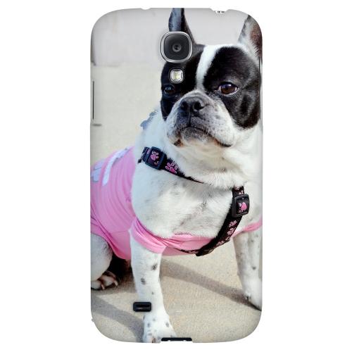 English Bulldog Mix - Geeks Designer Line Puppy Series Hard Back Case for Samsung Galaxy S4