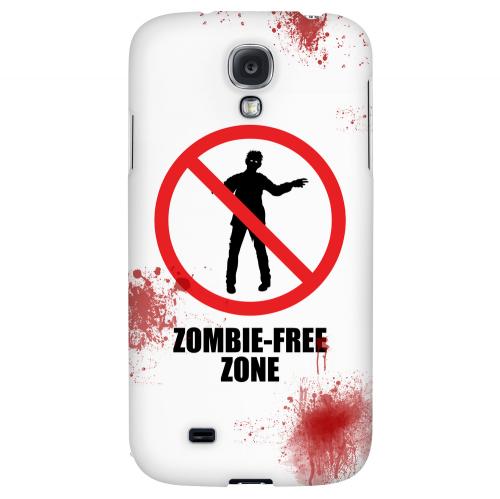 Zombie-Free Zone - Geeks Designer Line Apocalyptic Series Hard Back Case for Samsung Galaxy S4 Zombie-Free Zone - Geeks Designer Line Apocalyptic Series Hard Back Case for Samsung Galaxy S4