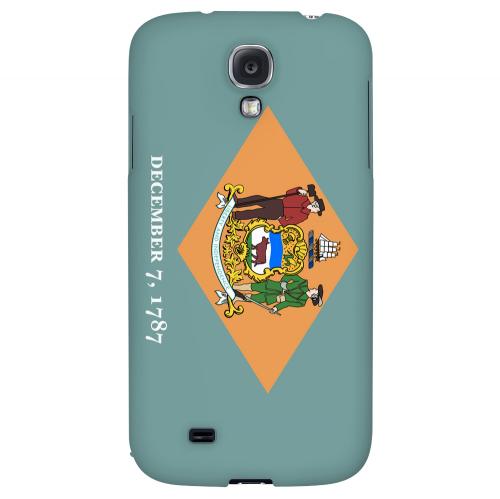 Delaware - Geeks Designer Line Flag Series Hard Back Case for Samsung Galaxy S4