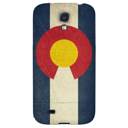 Grunge Colorado - Geeks Designer Line Flag Series Hard Case for Samsung Galaxy S4