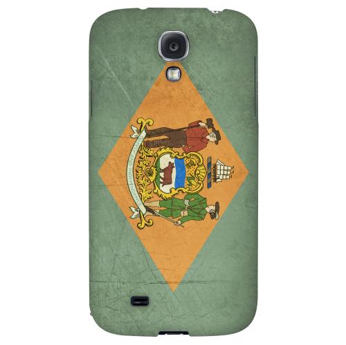 Grunge Delaware - Geeks Designer Line Flag Series Hard Case for Samsung Galaxy S4 Grunge Delaware - Geeks Designer Line Flag Series Hard Case for Samsung Galaxy S4