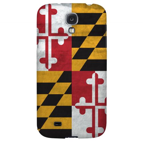 Grunge Maryland - Geeks Designer Line Flag Series Hard Case for Samsung Galaxy S4 Grunge Maryland - Geeks Designer Line Flag Series Hard Case for Samsung Galaxy S4
