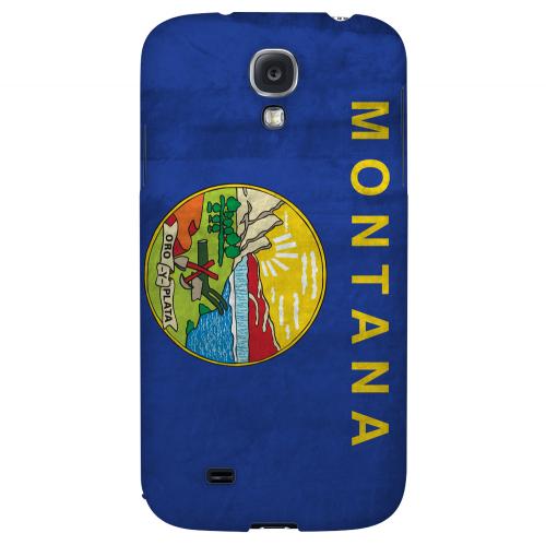 Grunge Montana - Geeks Designer Line Flag Series Hard Case for Samsung Galaxy S4 Grunge Montana - Geeks Designer Line Flag Series Hard Case for Samsung Galaxy S4