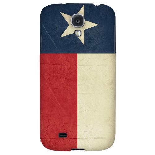 Grunge Texas - Geeks Designer Line Flag Series Hard Case for Samsung Galaxy S4