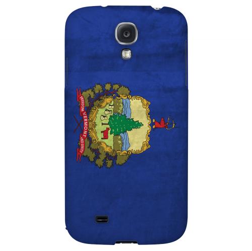 Grunge Vermont - Geeks Designer Line Flag Series Hard Case for Samsung Galaxy S4