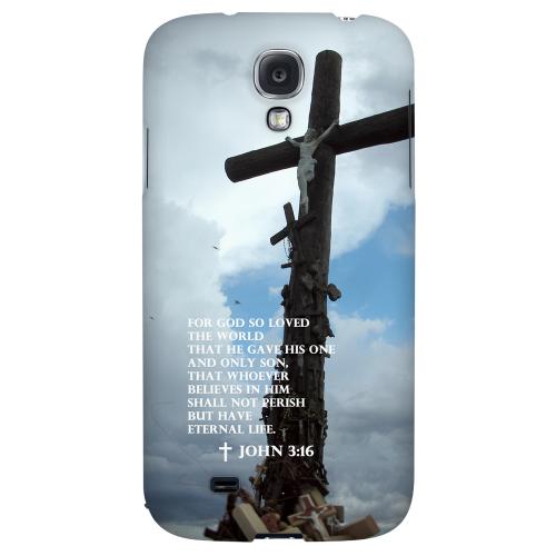 John 3:16 - Geeks Designer Line Bible Series Hard Back Case for Samsung Galaxy S4